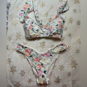 Abercrombie Ruffle Bikini Set